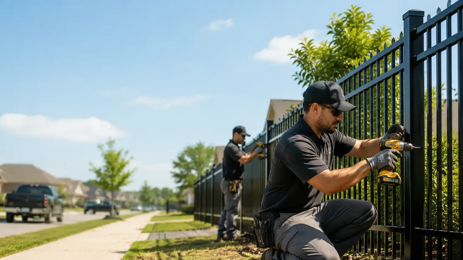 Metal Fence Installation in Little Rock, AR